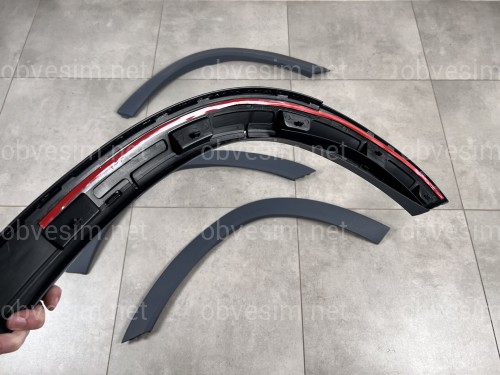 Комплект обвісу AMG 63 Mercedes Benz GLE class V167 2019-2022