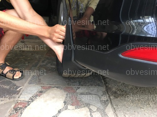 Бризковики задні Ford Focus 3 2011-2018 СЕДАН І ХЕТЧБЕК, комплект 2шт.