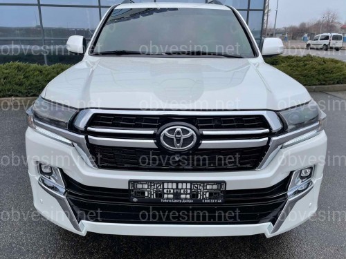 Решітка радіатора дизайн 2021 для Toyota Land Cruiser 200 2015-2021