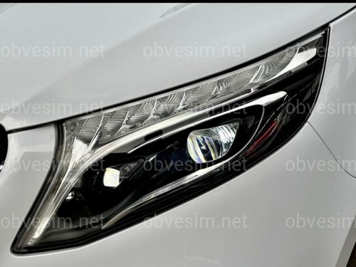 Full led фари стиль OEM Mercedes Benz W447 Vito / V-class / Metris (ліва+ права) комплектні з блоками