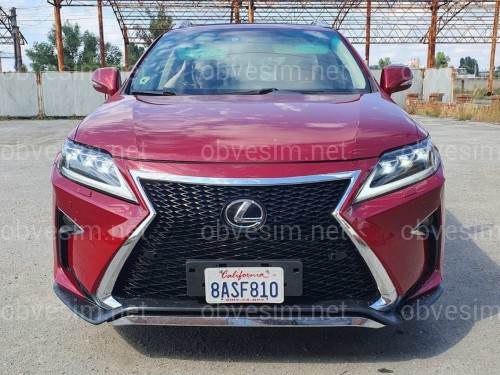 Фари Full LED 3 лінзи Lexus RX 350/450H 2012-2015 у стилі рестайлінг 2020