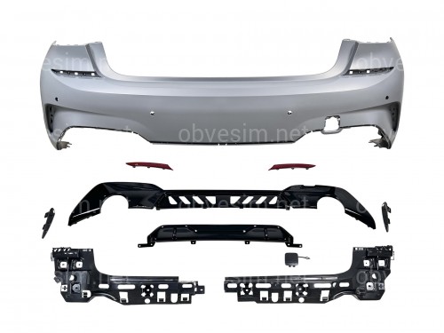 Задній бампер M paket  BMW 3 series G20 2017-2023