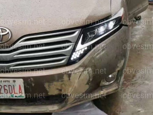 Фари FULL LED 3 лінзи Toyota Venza 2009-2013