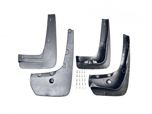 Бризковики під підножку  BMW X6 E71 07-13 / F16 14-18 комплект 4шт.