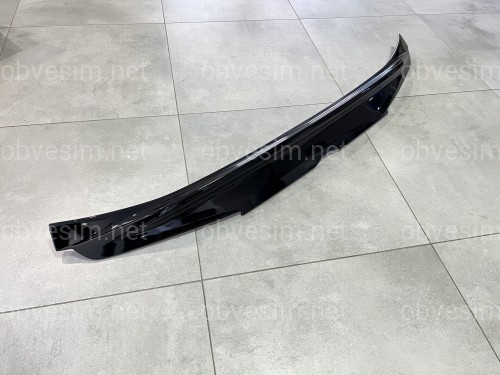 Спойлер WALD Lexus LX 450D / 570 2015-2022 ABS пластик, колір чорний