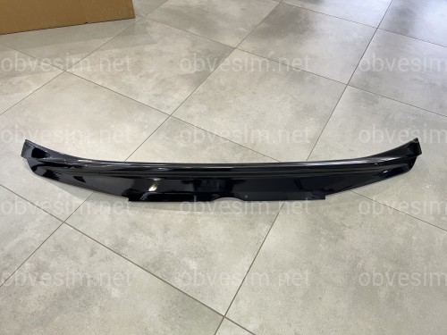 Спойлер WALD Lexus LX 450D / 570 2015-2022 ABS пластик, колір чорний