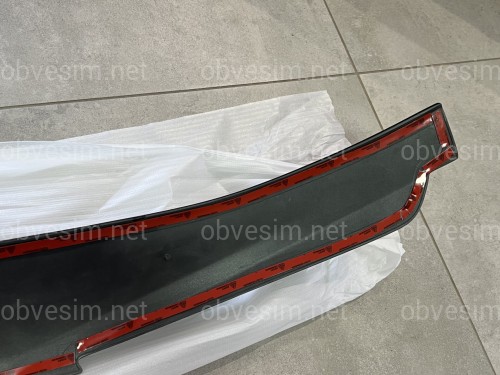 Спойлер WALD Lexus LX 450D / 570 2015-2022 ABS пластик, колір чорний
