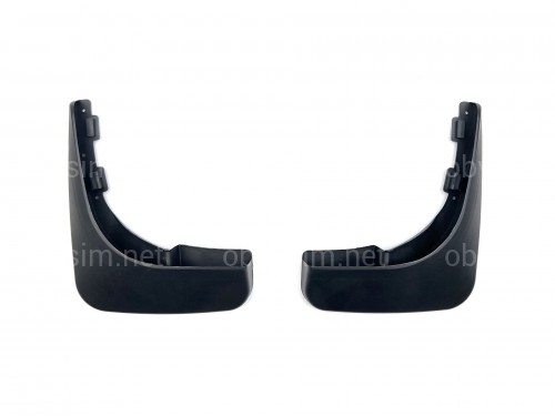 Бризковики задні Volkswagen Golf 6 хетчбек 2008-2012, комплект 2шт