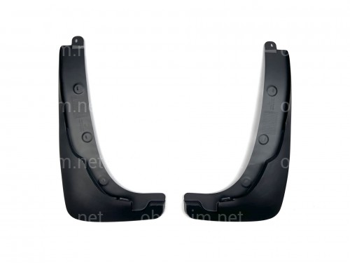 Бризковики передні для Toyota Rav4 2001-2005 з розширювачами арок, комплект 2шт
