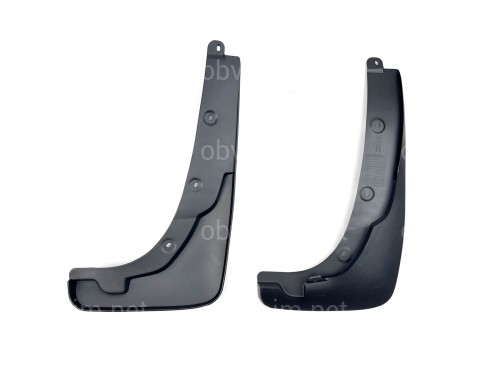 Бризковики передні для Toyota Rav4 2001-2005 з розширювачами арок, комплект 2шт