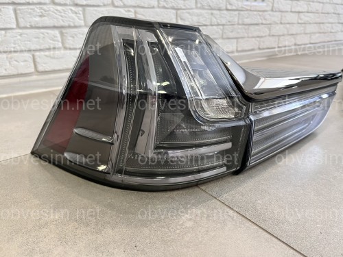 Задні ліхтарі Black Vision Lexus LX 570 450D 2016 - 2022 4шт.