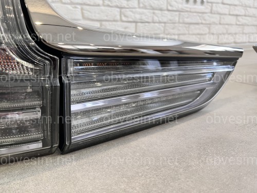 Задні ліхтарі Black Vision Lexus LX 570 450D 2016 - 2022 4шт.