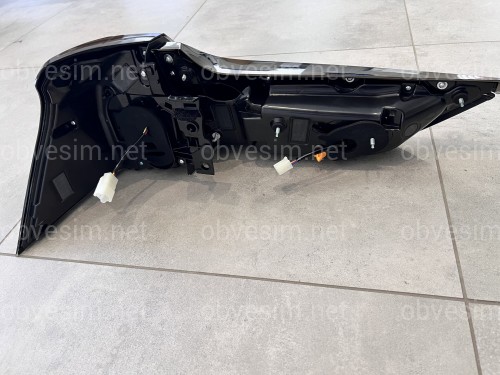 Задні ліхтарі Black Vision Lexus LX 570 450D 2016 - 2022 4шт.