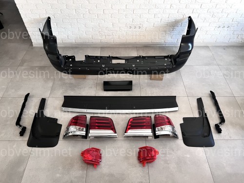 Обвіс комплект рестайлінгу OEM 2012-2015 для Lexus LX570 2008-2011
