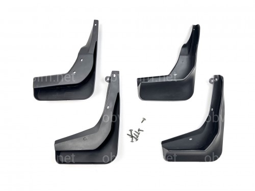Бризковики Mercedes Benz GLA X156 в AMG обвісі 2014-2020 комплект, 4 шт.