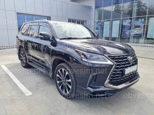 Протитуманні фари Superior Black Lexus LX 570 2016-2022 2шт