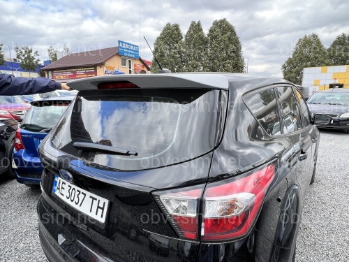 Спойлер козирок Ford Kuga / Escape 2013-2019 ABS пластик під фарбування
