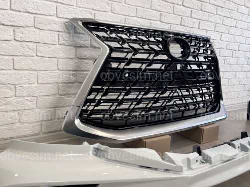 Обвіс комплект SAMURAI 2020+ Lexus LX 570 450d 2015-2022 ABS пластик, колір білий