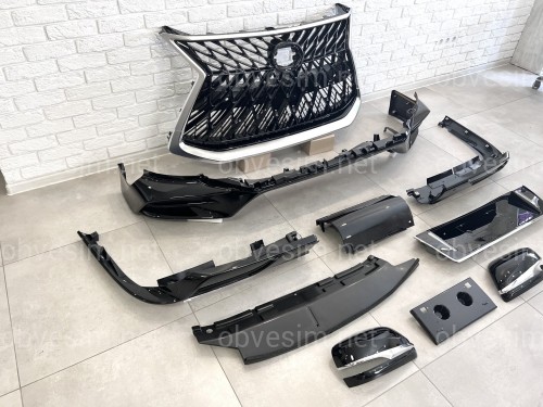 Обвіc комплект TRD SUPERIOR Lexus LX 570 450d 2015-2022 ABS пластик колір чорний