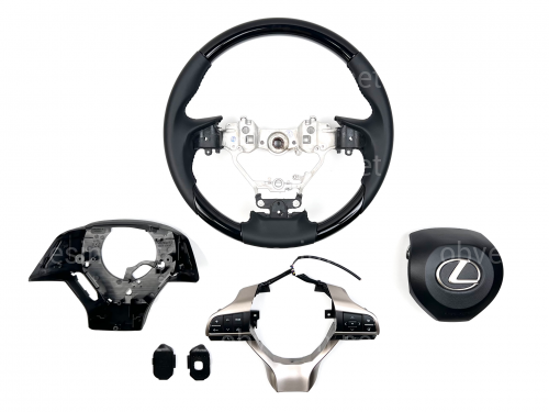 Кермо у зборі чорне PIANO BLACK Lexus LX 570 / GX 460