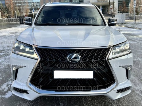 Обвіc комплект TRD SUPERIOR Lexus LX 570 450d 2015-2022 ABS пластик колір чорний