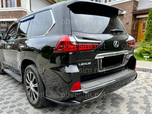 Обвіc комплект TRD SUPERIOR Lexus LX 570 450d 2015-2022 ABS пластик колір чорний