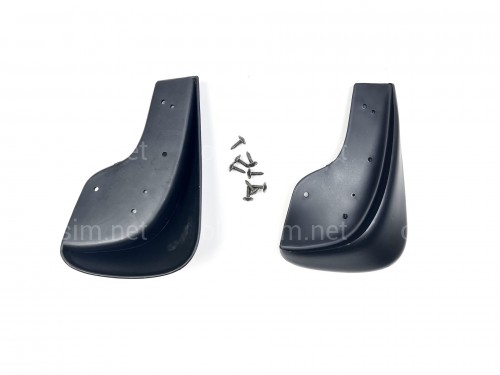 Бризковики передні Volkswagen Touran/Caddy 2003-2015, комплект 2шт.