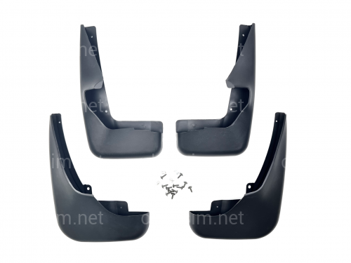 Бризковики BMW X5 E53 1999-2006, комплект 4шт.