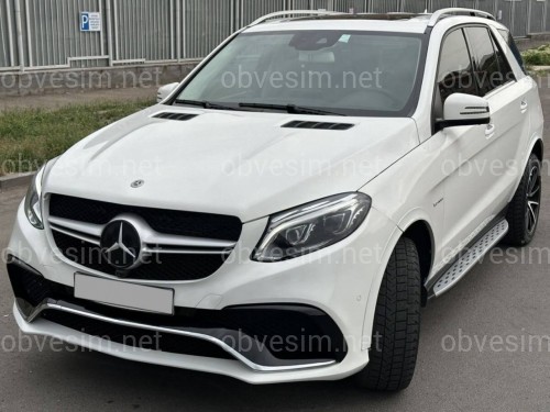 Комплект обвісу GLE63 AMG Mercedes Benz GLE class W166 2015-2018