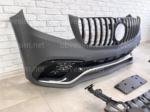 Комплект обвісу GLS63 AMG Mercedes Benz GLS class X166 2015-2018