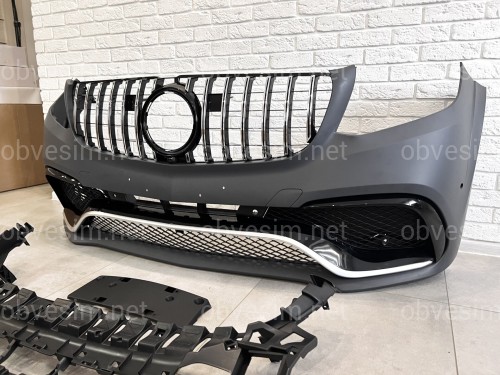 Комплект обвісу GLS63 AMG Mercedes Benz GLS class X166 2015-2018
