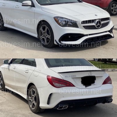Комплект обвіс CLA45 AMG Mercedes - Benz CLA class C117 2013-2018
