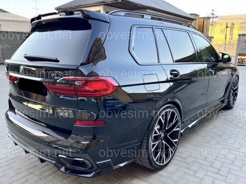 Комплект обвісу Paradigma BMW X7 G07 2019-2022, чорний глянець
