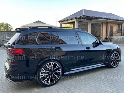 Комплект обвісу Paradigma BMW X7 G07 2019-2022, чорний глянець