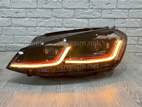 FULL LED фари Volkswagen Golf 7 2012-2016 у стилі GTI рестайлінг 7.5