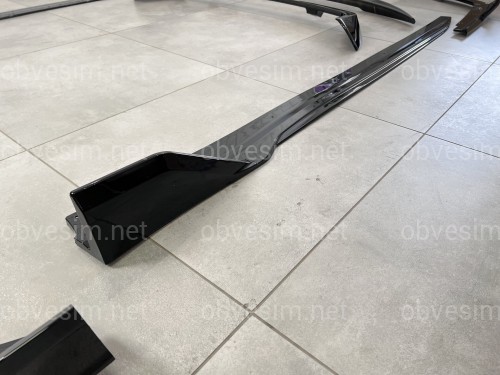 Комплект обвісу Paradigma BMW X7 G07 2019-2022, чорний глянець