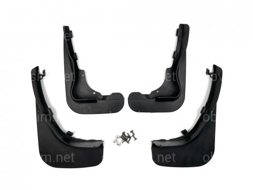 Бризковики Mercedes-Benz B Class W245 2006-2011, комплект 4шт.