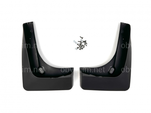 Бризковики задні BMW X5 E70 2007-2013/F15 2013-2019 комплект 2шт.