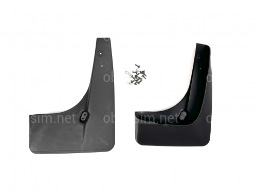 Бризковики задні BMW X5 E70 2007-2013/F15 2013-2019 комплект 2шт.