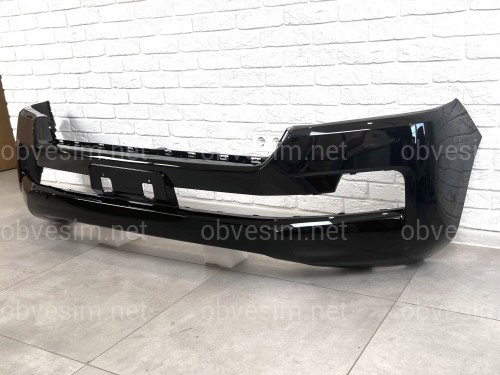 Бампер передній Toyota Land Cruiser 200 2015-2022, колір чорний 202