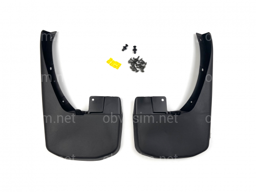 Бризковики задні Nissan Navara 2005-2014, комплект 2шт.