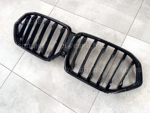 Решітка радіатора ніздрі M-Performance для BMW X6 G06 2019- чорний глянець
