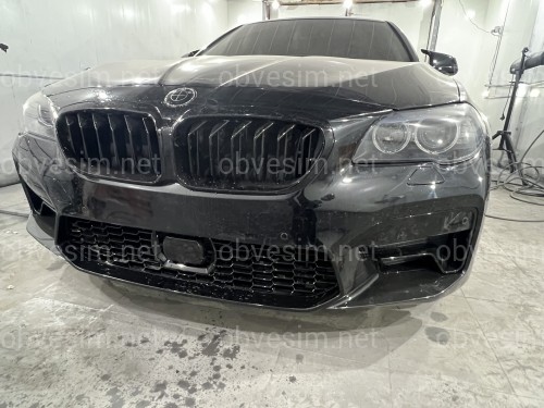 Передній бампер з ніздрями у стилі M5 F90 G30 для BMW 5 Series F10 F11 2010-2016