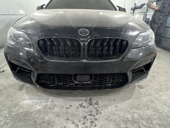 Передній бампер з ніздрями у стилі M5 F90 G30 для BMW 5 Series F10 F11 2010-2016