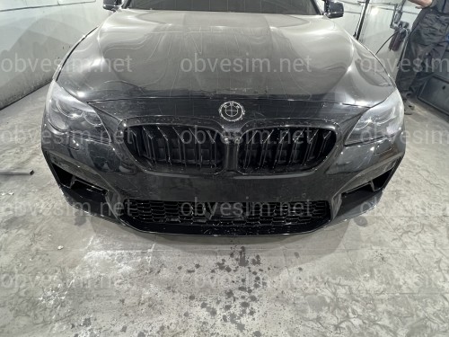 Передній бампер з ніздрями у стилі M5 F90 G30 для BMW 5 Series F10 F11 2010-2016