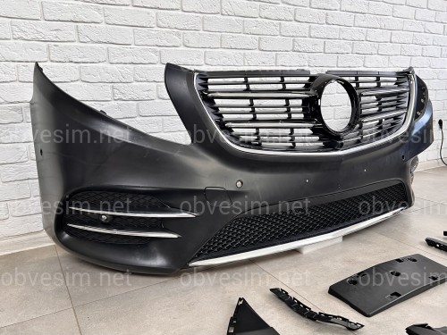 Бампер передній AMG Mercedes V Class Vito Metris W447 2014-2023