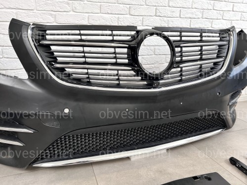 Обвіс AMG (передній / задній бампер) Mercedes V Class Vito Metris W447 2014-2023