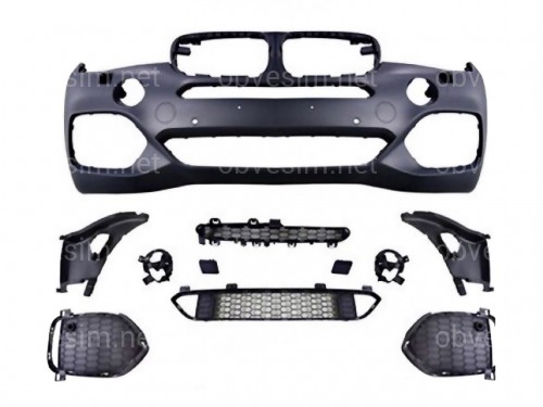 Передній бампер M-Tech для BMW X5 F15 2013-2018