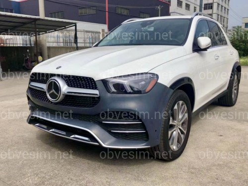 Бампер передній з решіткой AMG Line Mercedes GLE V167 2019-2022