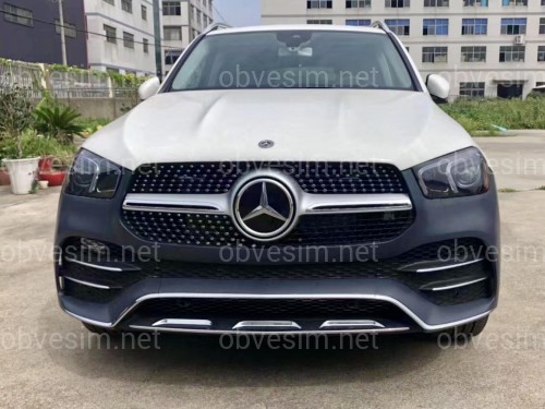 Бампер передній з решіткой AMG Line Mercedes GLE V167 2019-2022